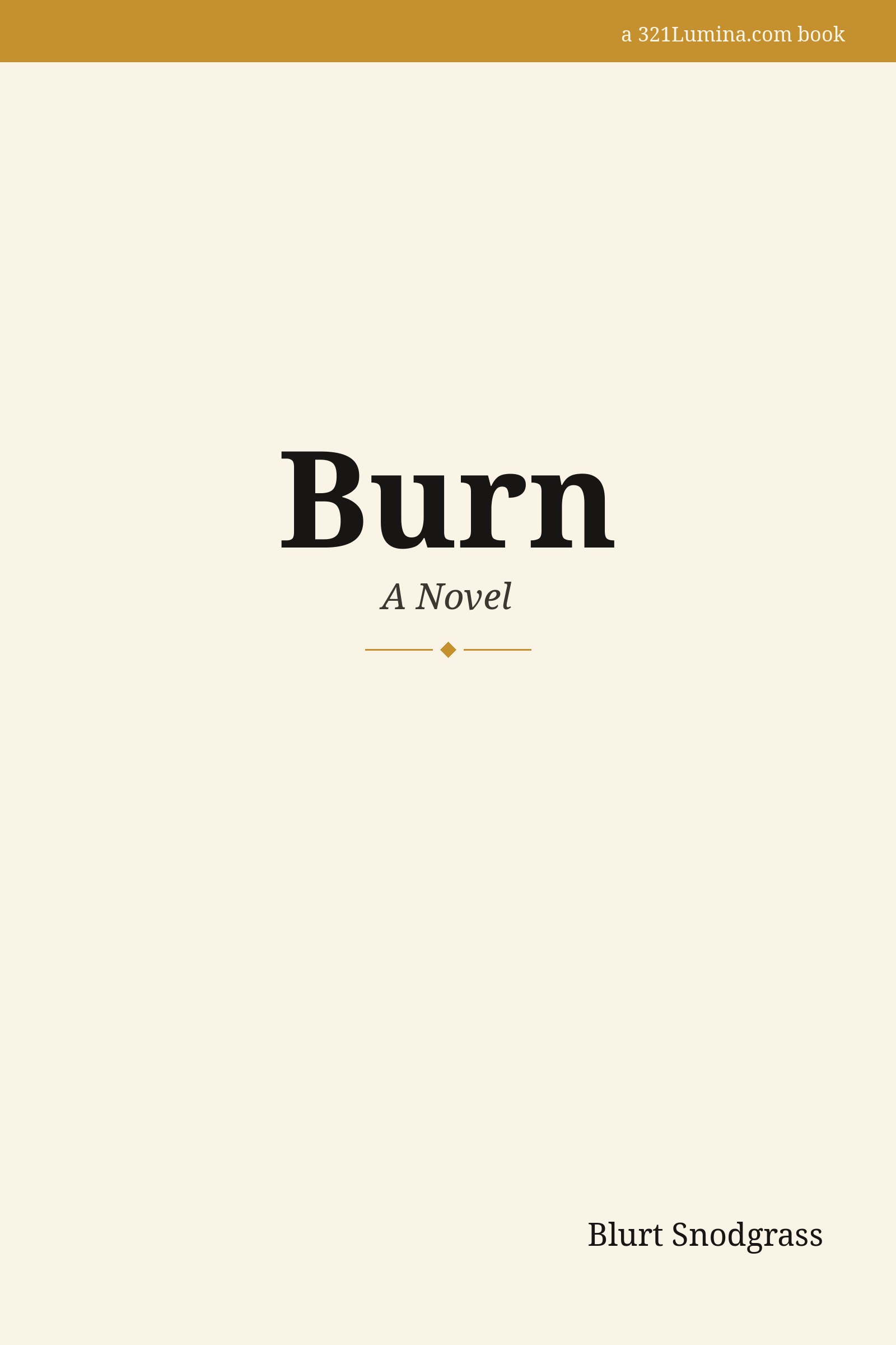 Burn cover