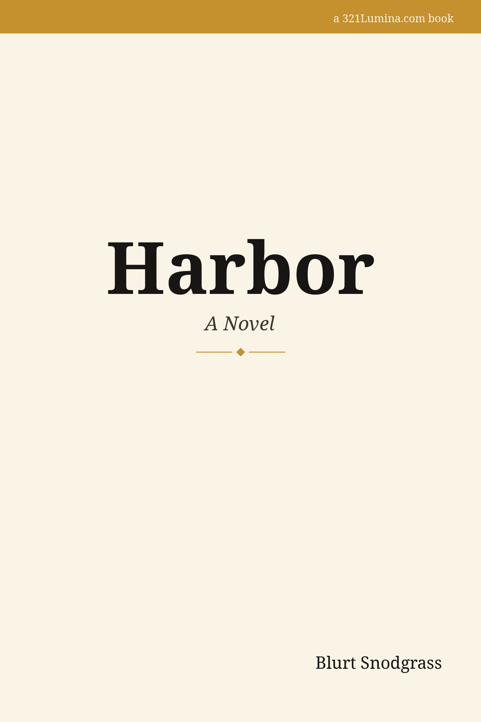 Harbor cover